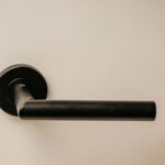 Sterk deurklinken Oval-1701 mat zwart