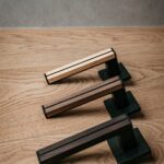 APRILE deurklinken Imperata zwart - Sandalhout