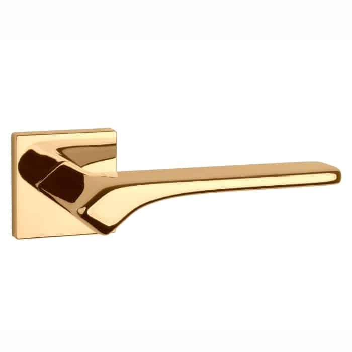 Aprile deurklinken Bergenia gepolijst goud PVD