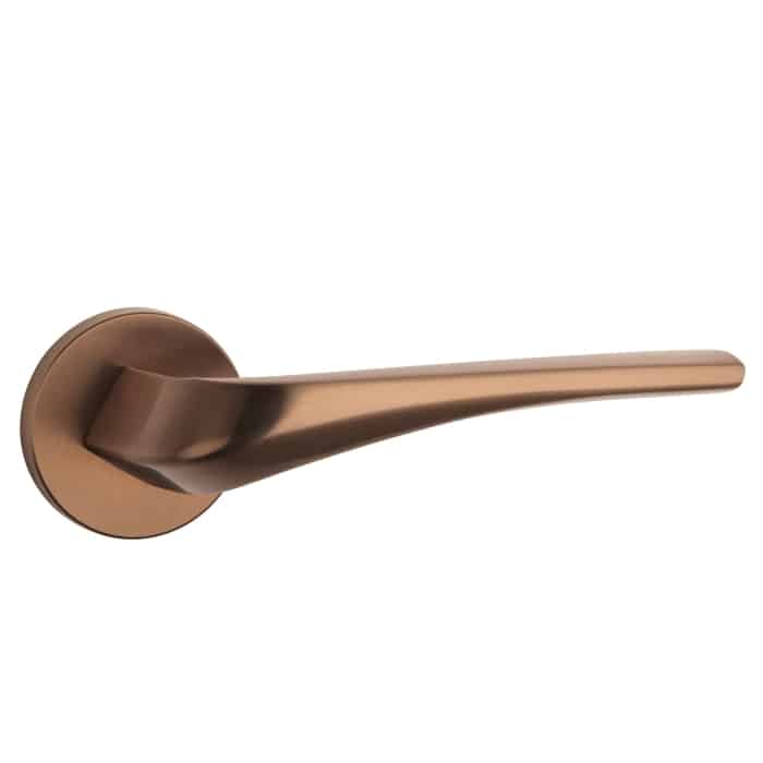 Aprile deurklinken Dalia mat koper PVD