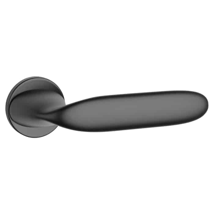 Aprile deurklinken Peonia zwart