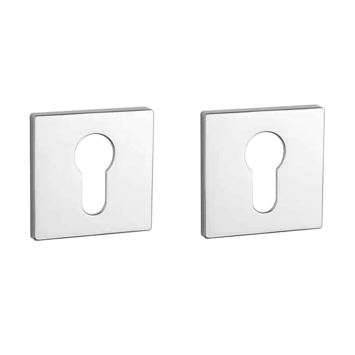 Aprile Prestige cilinderrozetten 52x52x5mm Chroom gepolijst