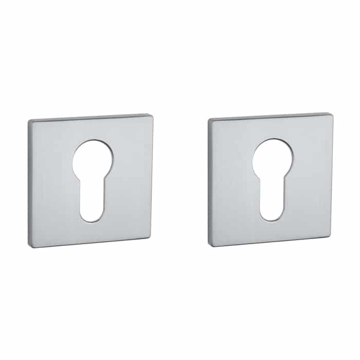 Aprile Prestige cilinderrozetten 52x52x5mm mat Chroom