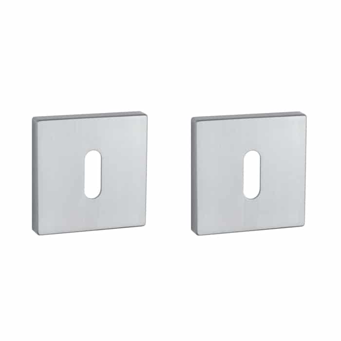 Aprile Premium sleutelrozetten 52x52x7mm mat Chroom