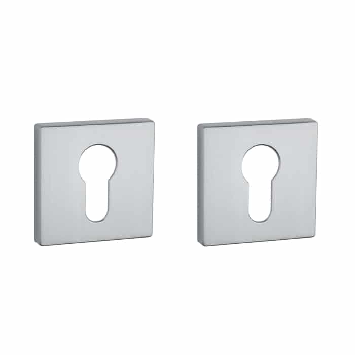 Aprile Premium cilinderrozetten 52x52x7mm mat Chroom