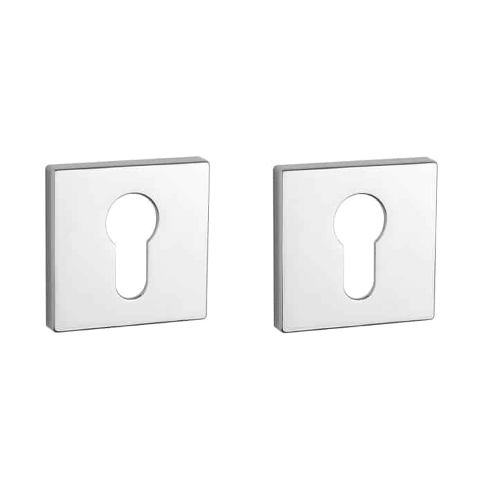 Aprile cilinderrozetten QRT Chroom gepolijst