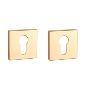 Aprile cilinderrozetten QRT gepolijst goud PVD