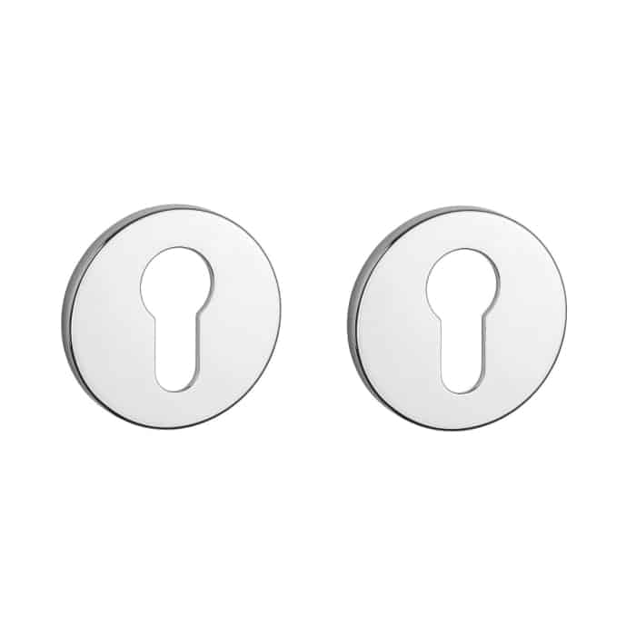 Aprile Prestige cilinderrozetten Ø52x5mm Chroom gepolijst