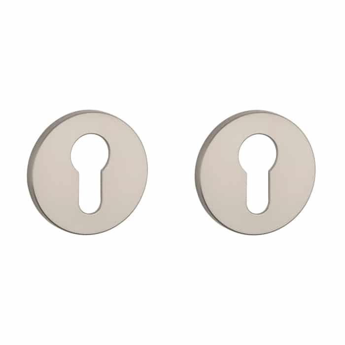 Aprile Prestige cilinderrozetten Ø52x5mm mat nikkel