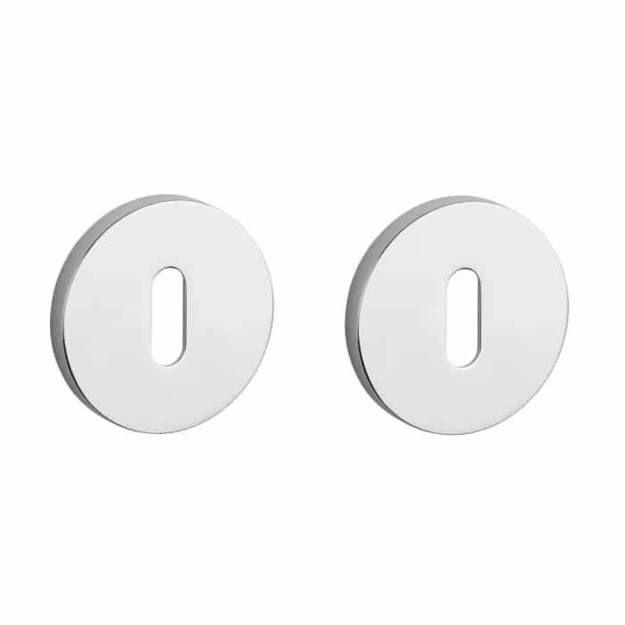 Aprile Premium sleutelrozetten Ø52x7mm Chroom gepolijst