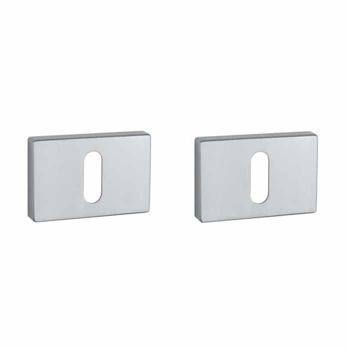 Aprile sleutelrozetten 50x33x7mm mat Chroom