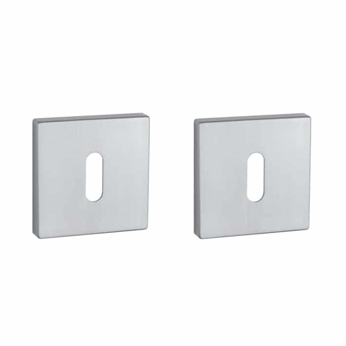 Aprile Comfort sleutelrozetten 53x53x7mm mat Chroom