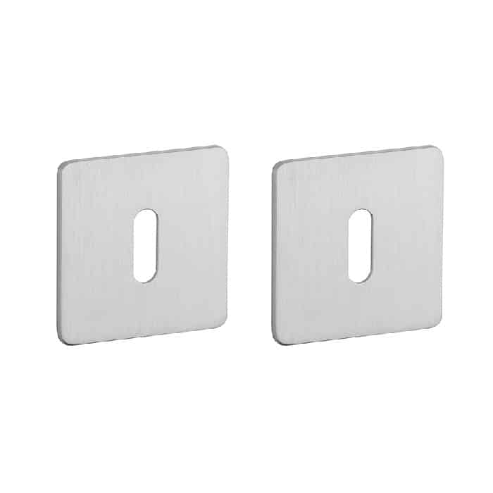 RVS sleutelplaatjes KVADRAT 1710 ultra dun 3mm