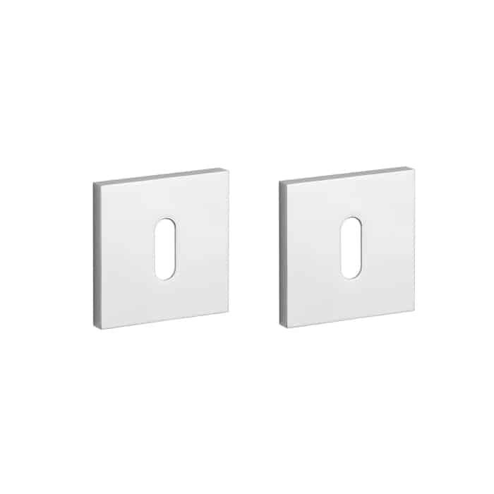 Stile sleutelrozetten 53x53x7mm Chroom gepolijst