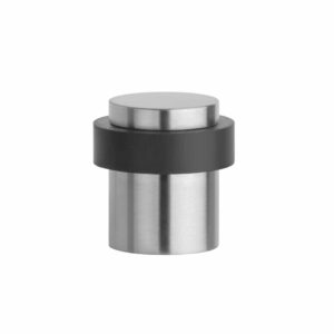 Sterk deurstopper 1718 - vloer Ø38x40mm RVS