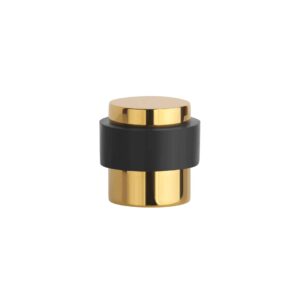 Sterk deurstopper 1719 vloer Ø30x30mm Gold Shine PVD