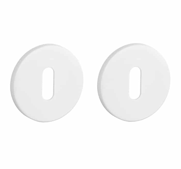 Aprile Prestige sleutelrozetten Ø52x5mm wit