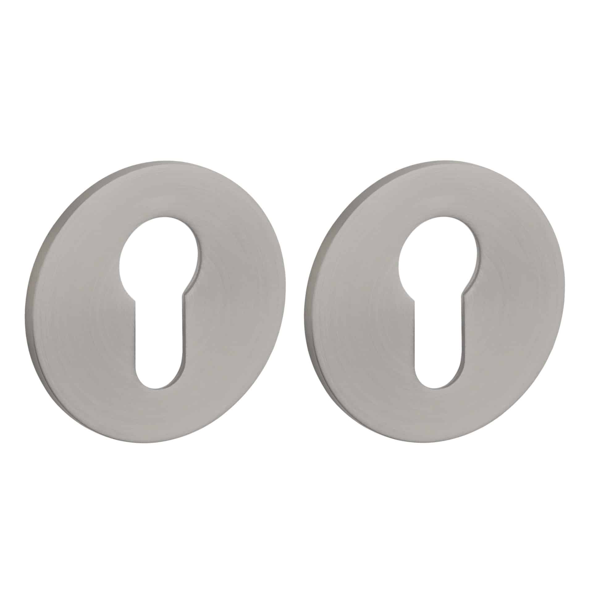 STERK cilinderplaatjes OVAL 1711 ultra dun 3mm - Basalt PVD