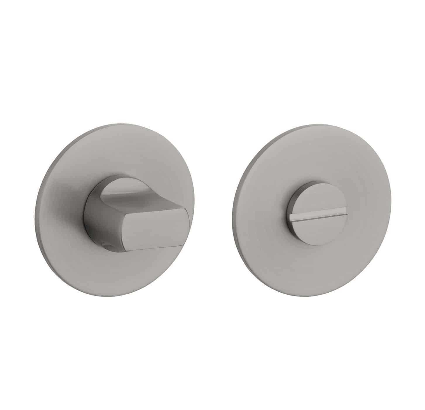 STERK WC garnituur OVAL 1712 ultra dun 3mm - Basalt PVD