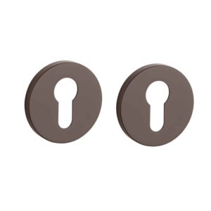 APRILE comfort cilinderrozetten Ø53x7mm bruin