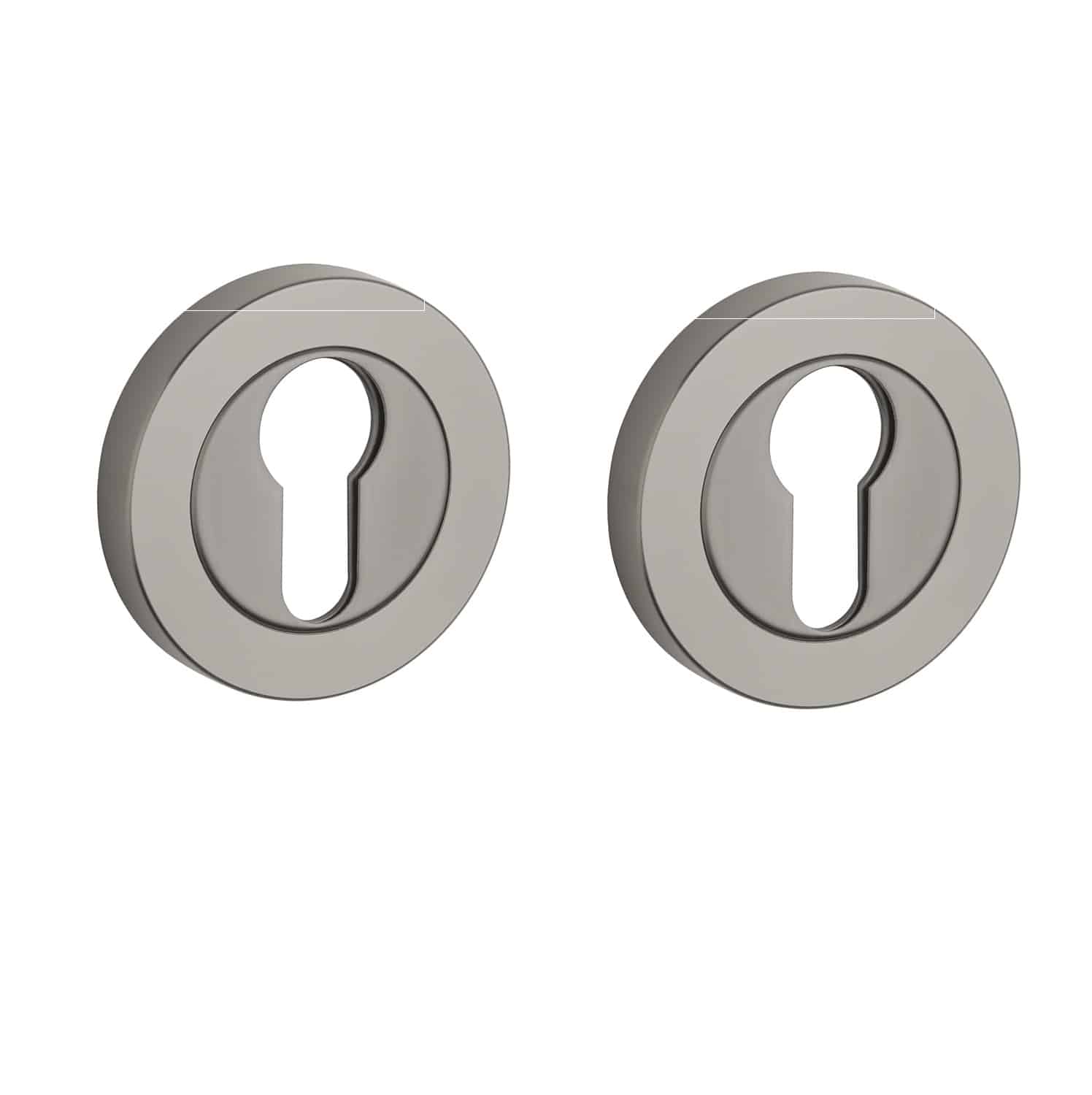 STERK cilinderrozetten 1711 OVAL PRO 8mm Basalt PVD