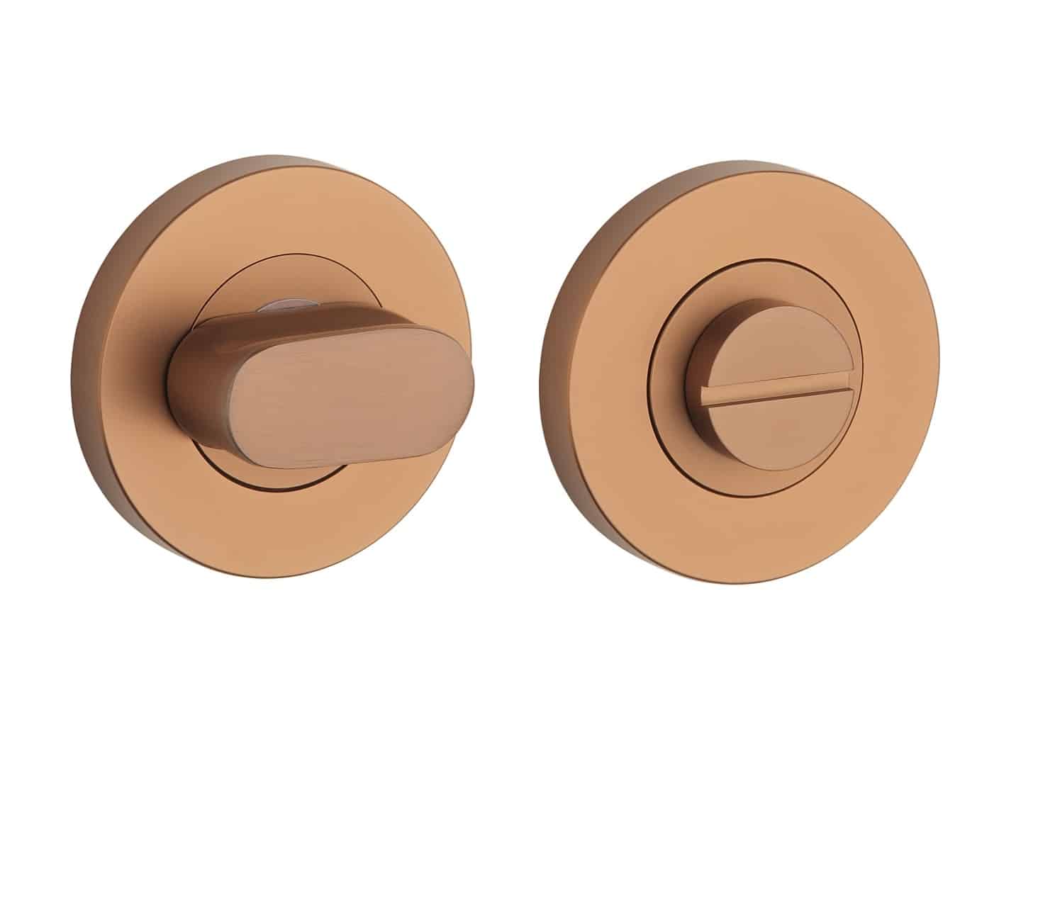 STERK WC-garnituur 1712 OVAL PRO 8mm koper PVD