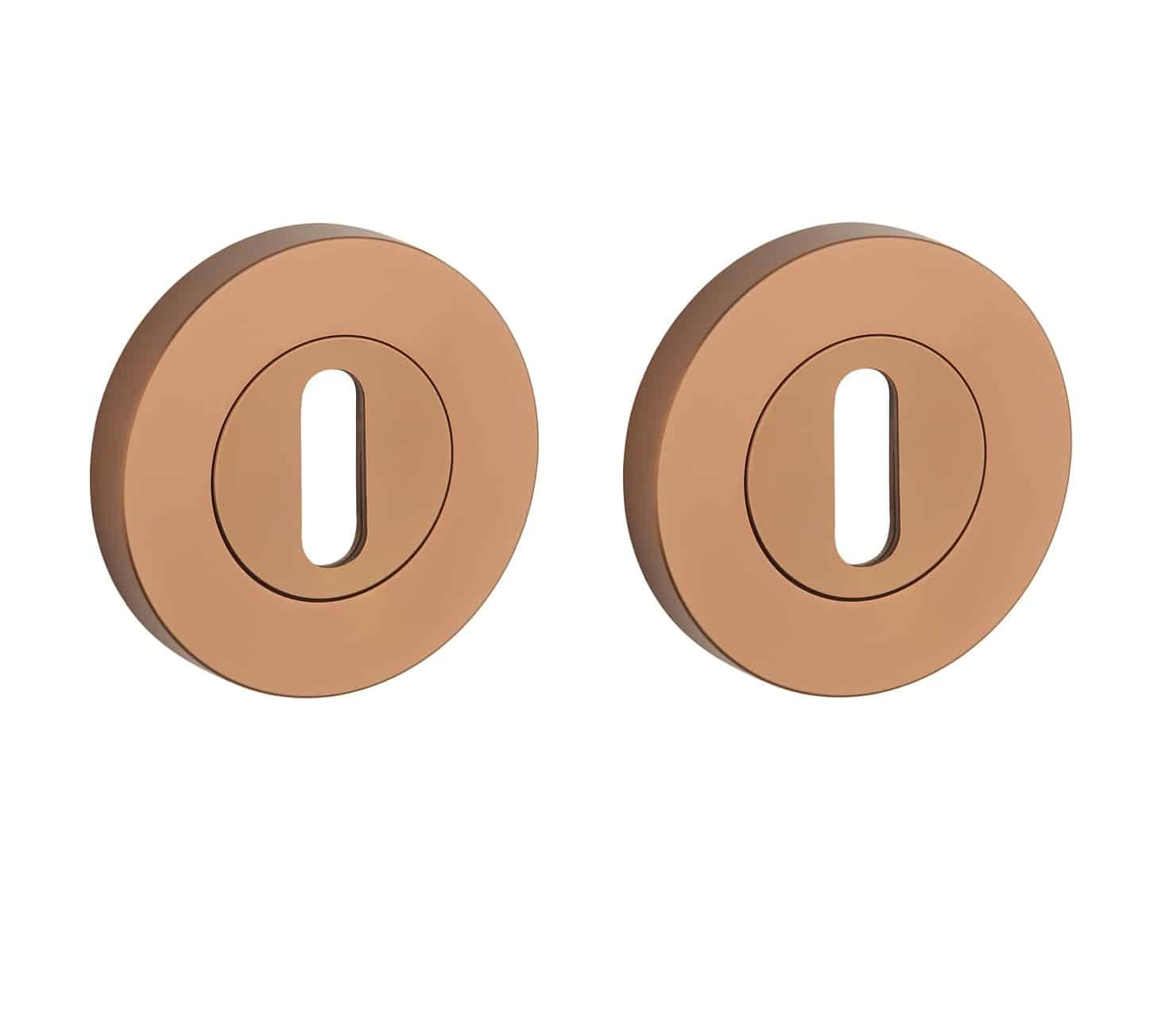 STERK sleutelrozetten 1710 OVAL PRO 8mm Koper PVD