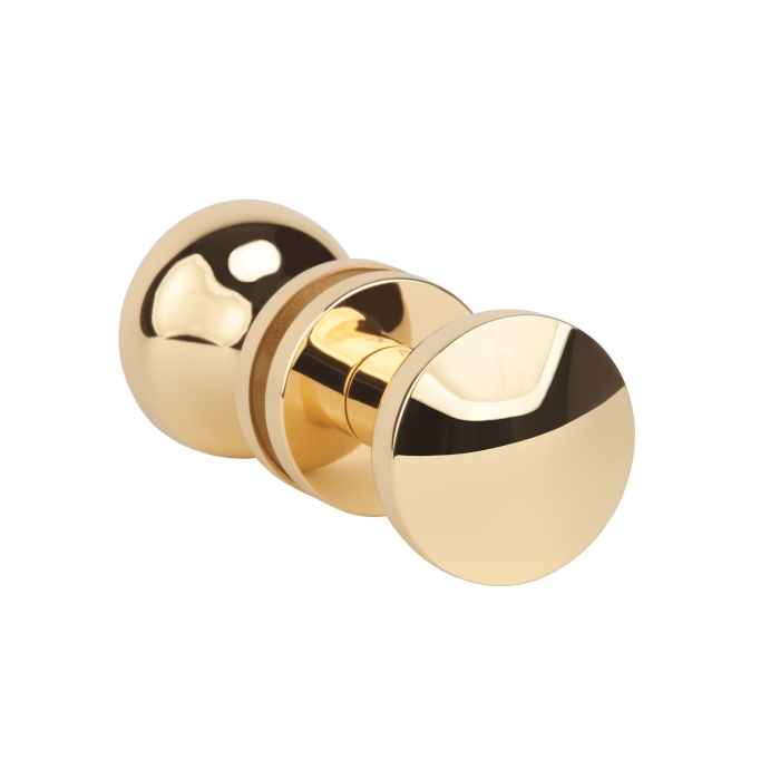 Aprile deurknoppen Ortica gepolijst goud