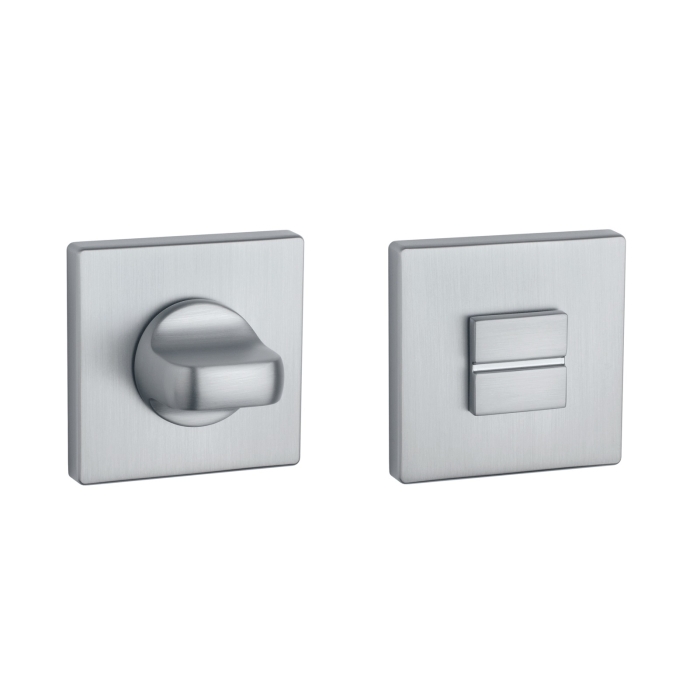 Aprile Premium WC garnituur 52x52x7mm mat Chroom