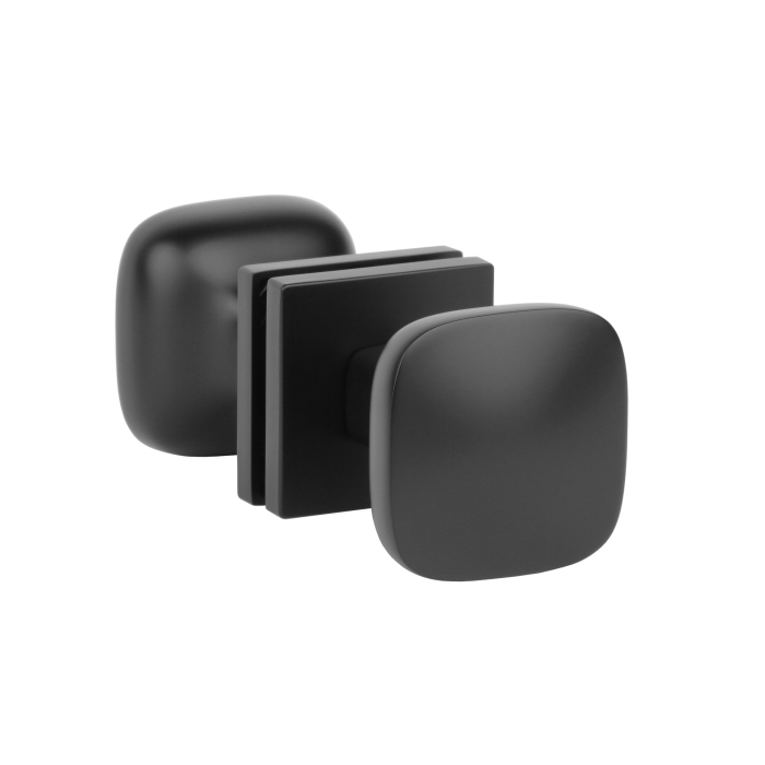 Aprile deurknoppen Querca zwart