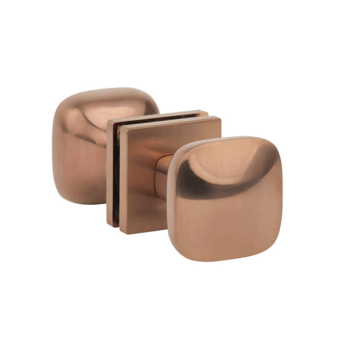 Aprile deurknoppen Querca mat koper PVD