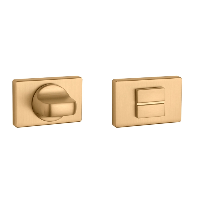 Aprile WC garnituur 50x33x7mm mat goud