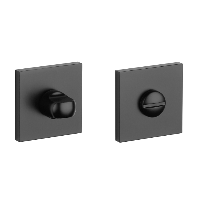 Comfort WC garnituur 53x53x7mm zwart