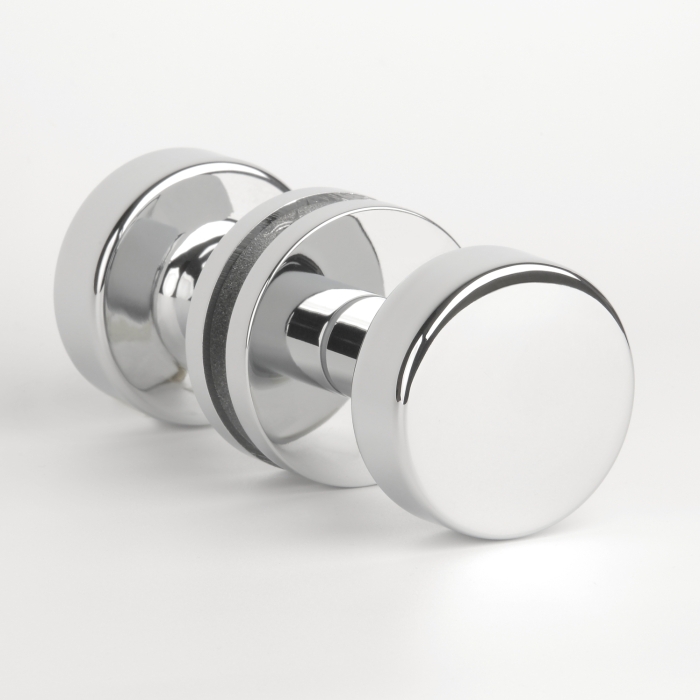 Aprile deurknoppen Ruta Chroom gepolijst