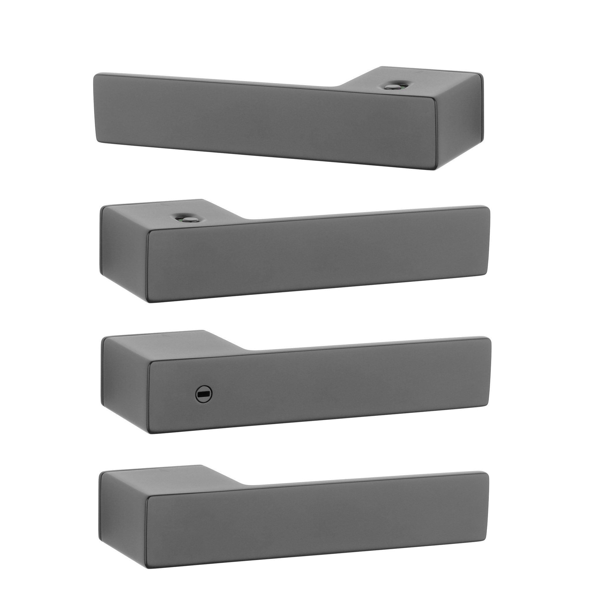 Aprile deurklinken Ludisia -zwart - WC