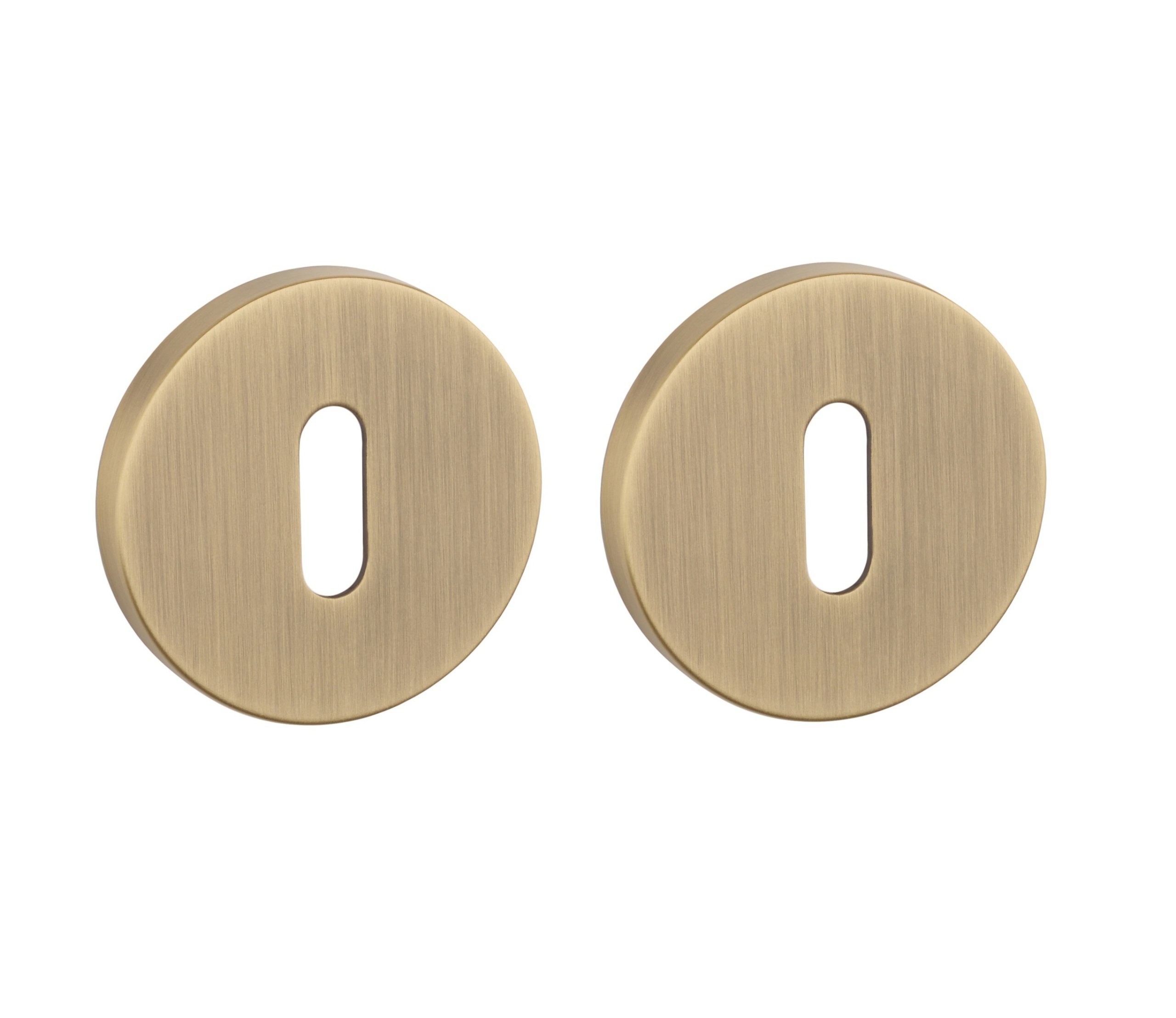 APRILE premium sleutelrozetten Ø52x7mm antique patina