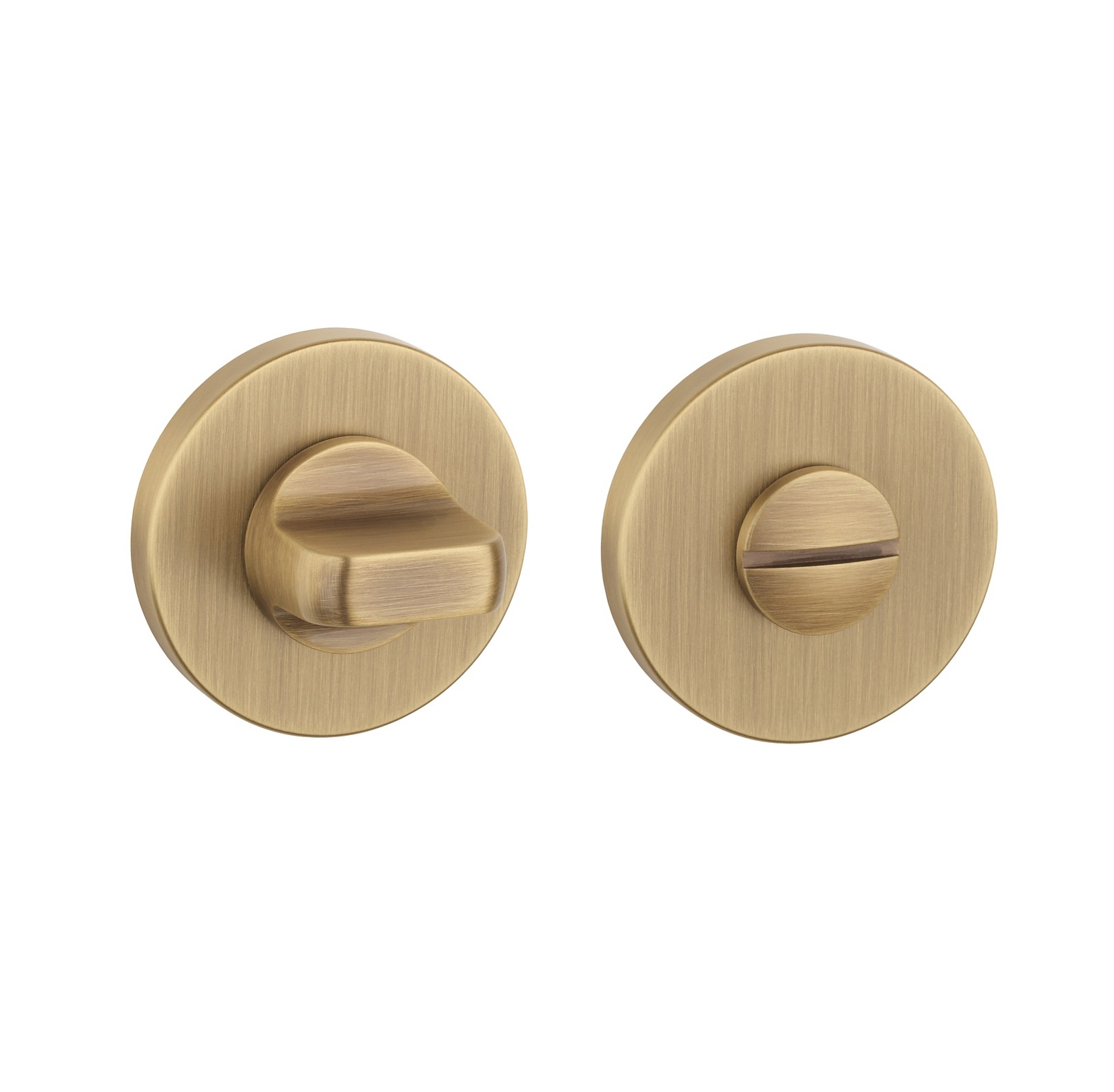 Aprile Premium WC garnituur Ø52x7mm antique patina