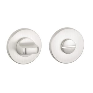 Aprile Premium WC garnituur Ø52x7mm silver pearl