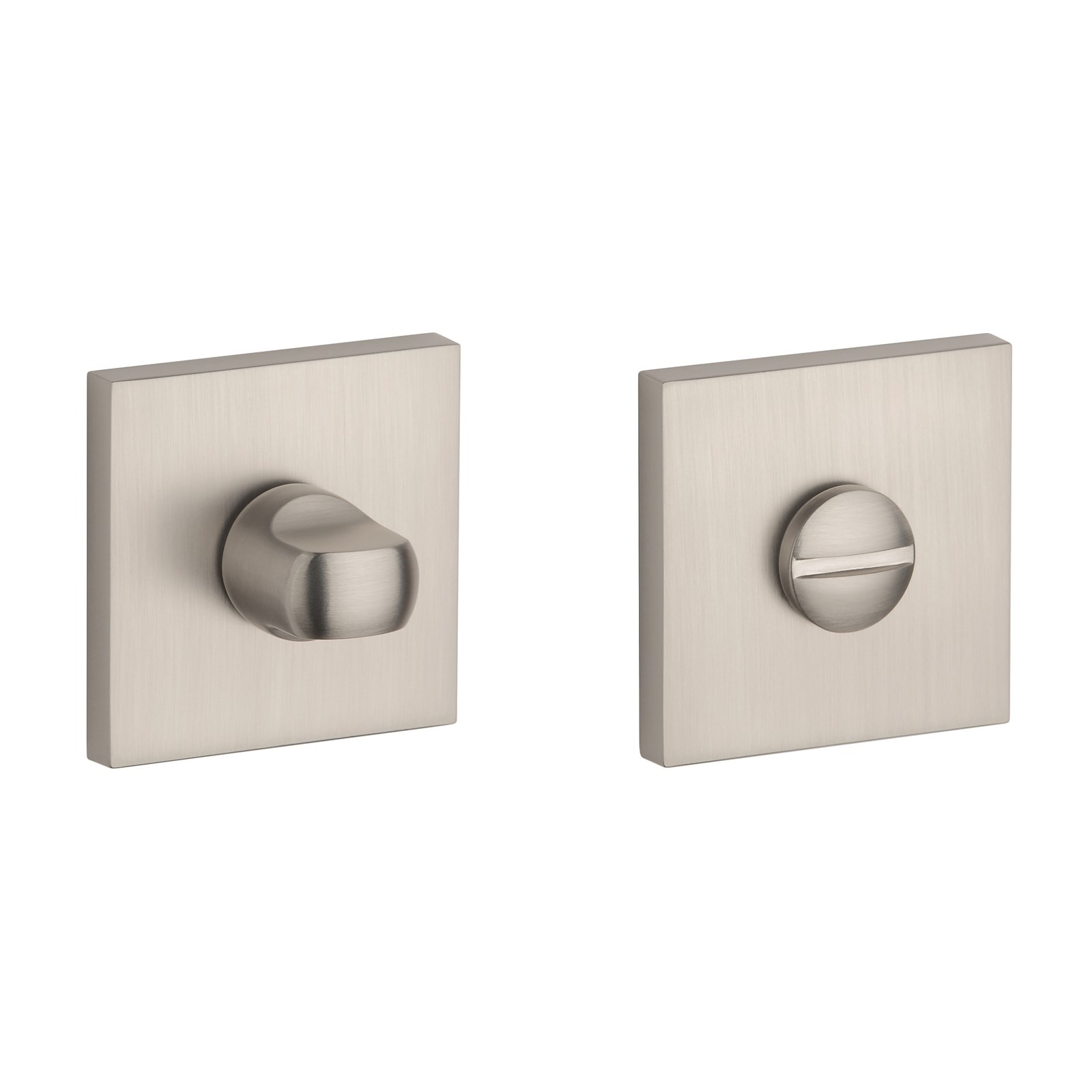 Aprile Comfort WC garnituur 53x53x7mm mat nikkel