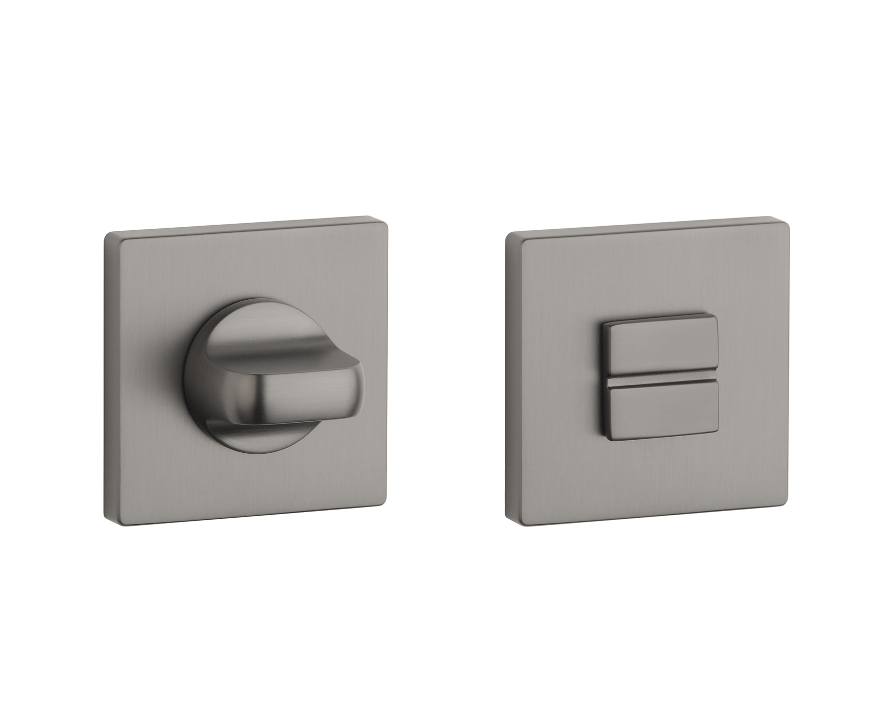 Aprile Premium WC garnituur 52x52x7mm Grafiet