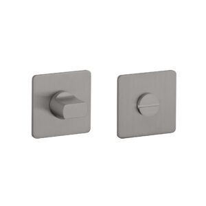 STILE WC garnituur KVADRAT 1712 ultra dun 3mm basalt PVD