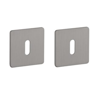 Sleutelplaatjes KVADRAT 1710 ultra dun 3mm basalt PVD