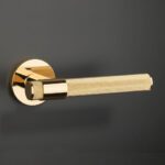 Aprile Gloria Goud gepolijste deurklink