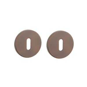 APRILE Premium sleutelrozetten Ø52x7mm donker brons